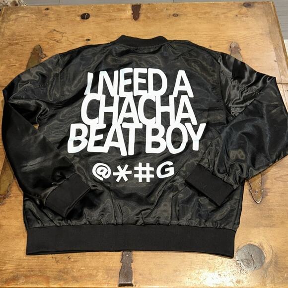 Satin Cha Cha Beat Boy Jacket Size X-Large - Picture 2 of 7